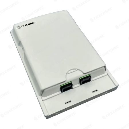 Fiber ODN 2 Core Indoor Termination Box Fiber Faceplate - Fiber ODN 2 Core Indoor Termination Box Fiber Faceplate